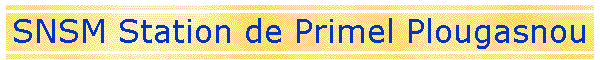 SNSM Station de Primel Plougasnou
