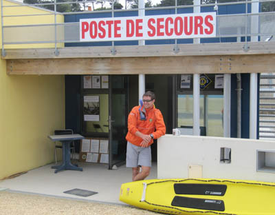 Le poste de secours de Primel-Trégastel