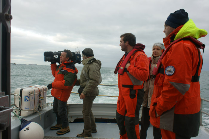 Equipe de tournage Thalassa