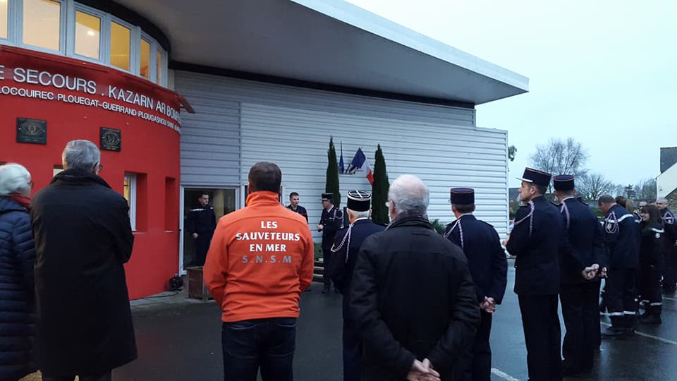 La SNSM au centre de Soucurs de Lanmeur