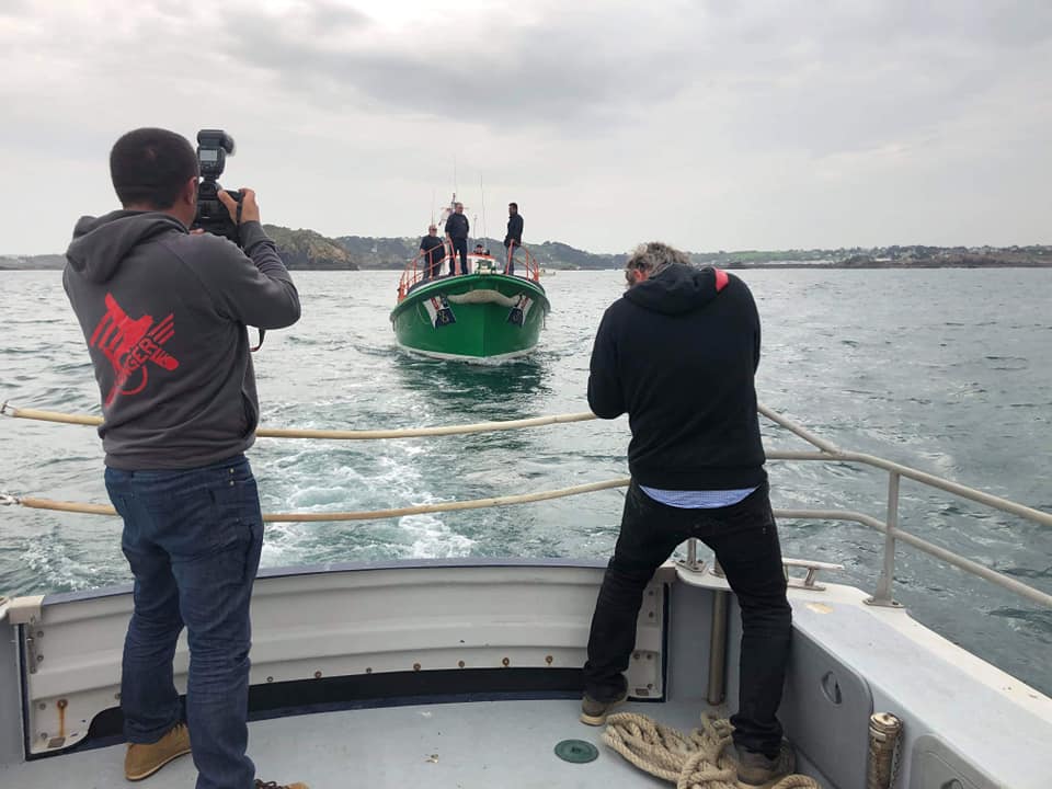 Tournage de l'émission Littoral