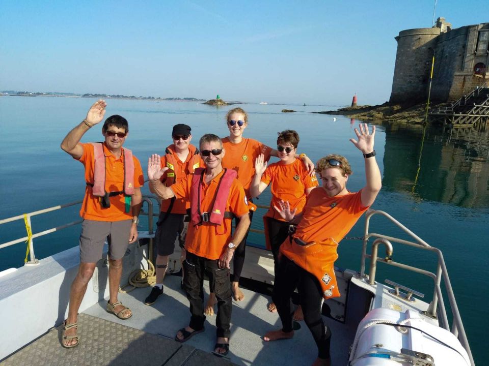 Sortie des sauveteurs saisonniers de Primel en Baie de Morlaix