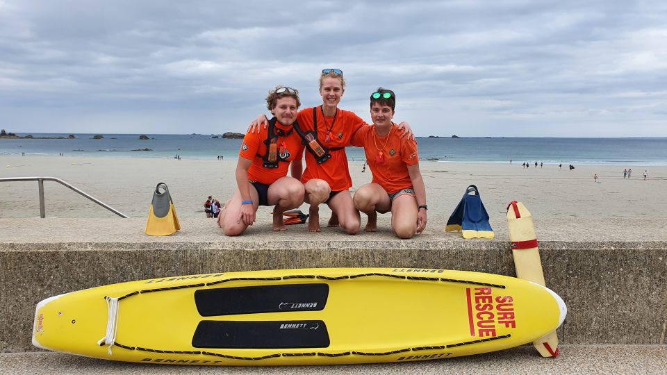 Nageurs sauveteurs plage de Primel