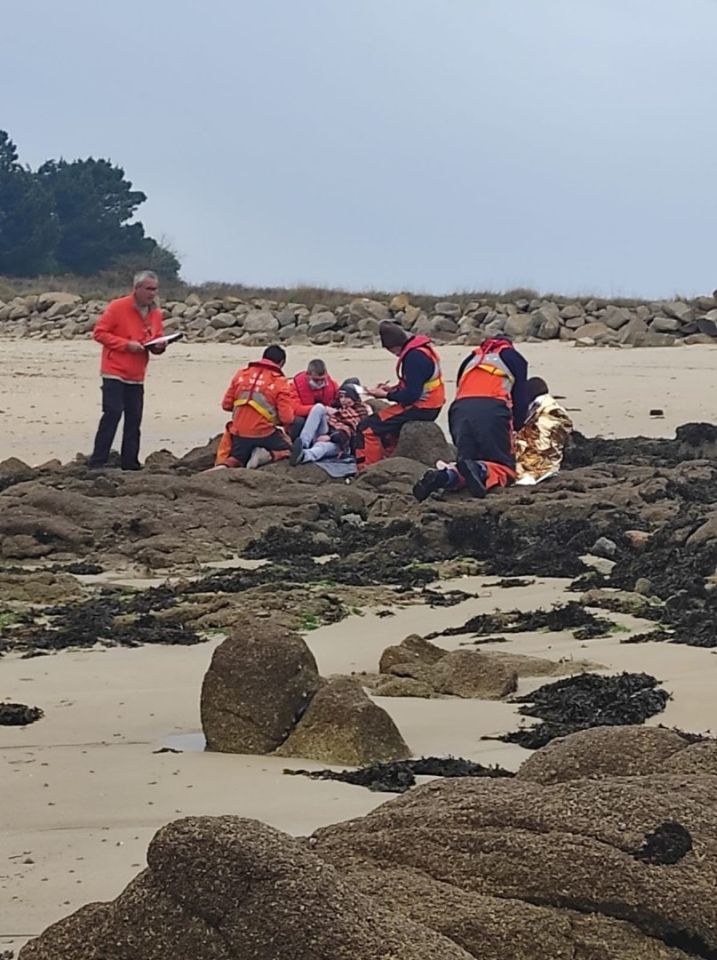 Exercice de secourisme à Ty Louzou