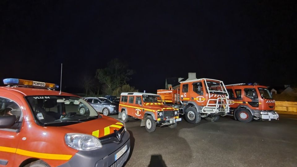 Véhicules du centre de secours et d'intervention de Lanmeur