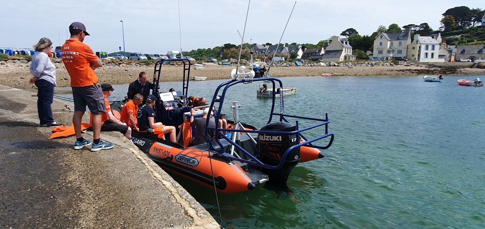 Baz Garo dans le port de Térénez